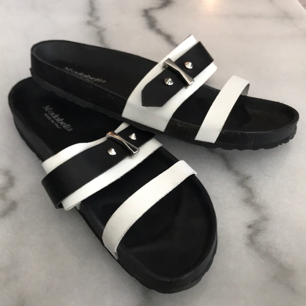 Leather Slides